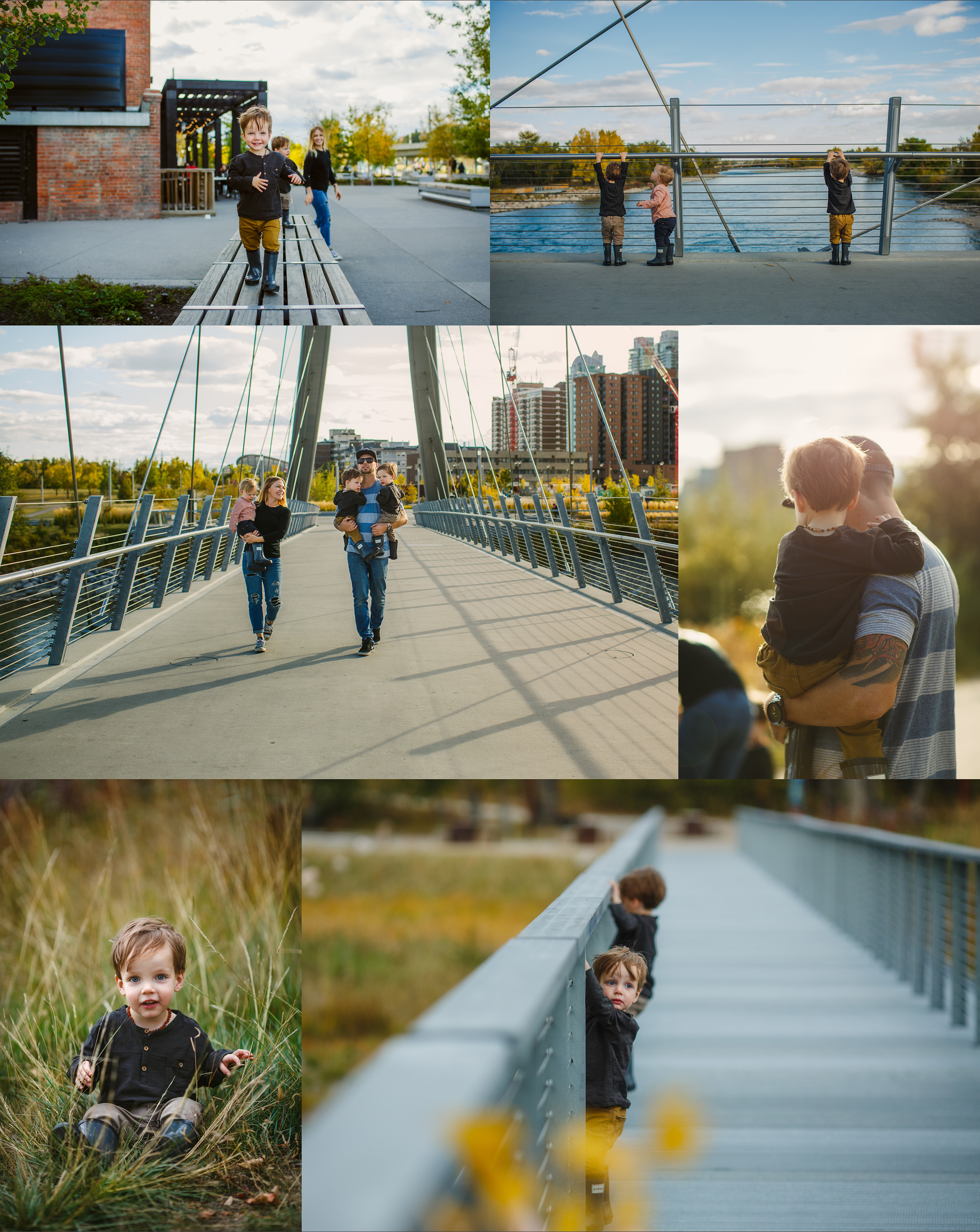 Triplet session by Calgary photographer Kelly MacDonald